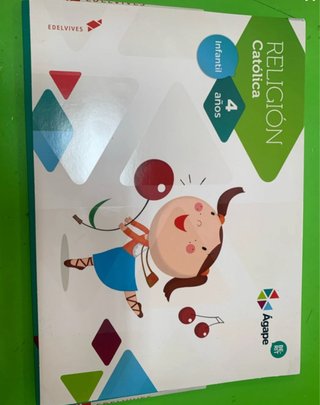 Religión católica, 4 años, Infantil Ágape, Berit