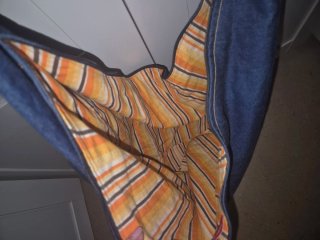 Bolso bandolera tejano azul