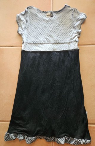 Vestido manga corta IKKS estampado