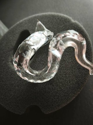 Figura Cobra Swarovski Cristal Descatalogada