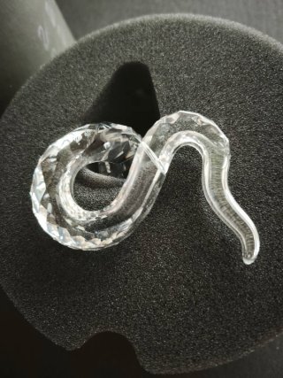 Figura Cobra Swarovski Cristal Descatalogada