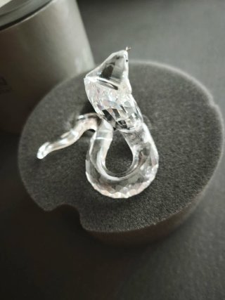 Figura Cobra Swarovski Cristal Descatalogada
