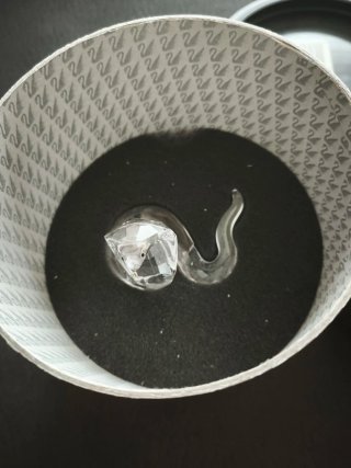 Figura Cobra Swarovski Cristal Descatalogada