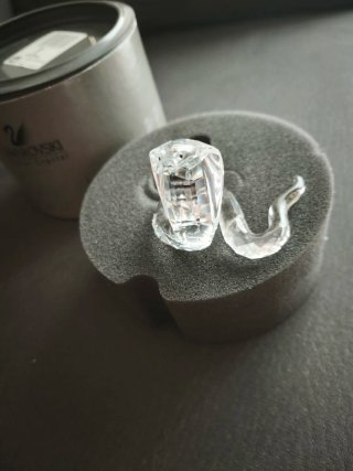 Figura Cobra Swarovski Cristal Descatalogada