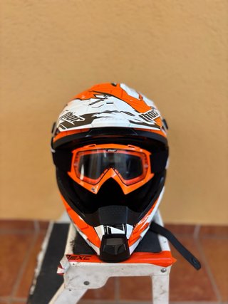 Casco Thor Junior Talla M + Gafas