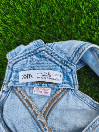 Peto vaquero bebé Zara