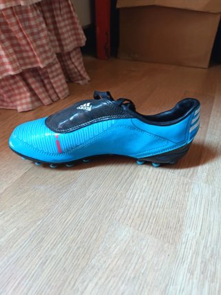 Zapatillas Adidas F10 Tacos Fútbol Azul