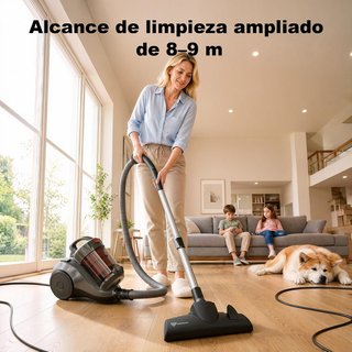 Aspiradora Akitas C6 Sin Bolsa 850W 2,5L