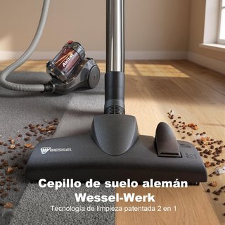 Aspiradora Akitas C6 Sin Bolsa 850W 2,5L
