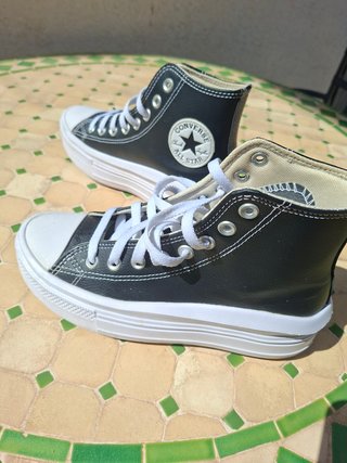 Converse piel mujer talla 37.5