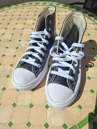 Converse piel mujer talla 37.5