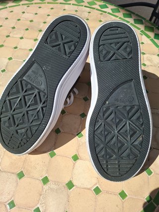 Converse piel mujer talla 37.5