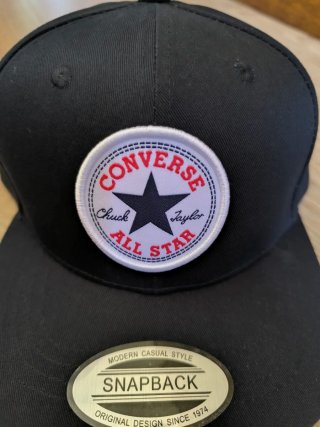 Gorra Snapback Converse Negra