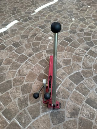 Flejadora manual para fleje de plástico de 13 mm