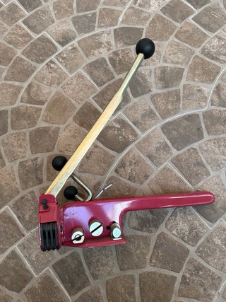 Flejadora manual para fleje de plástico de 13 mm
