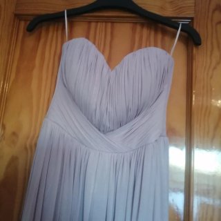 Vestido rosa largo para eventos