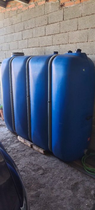 Depósito agua potable PVC