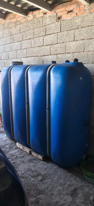 Depósito agua potable PVC