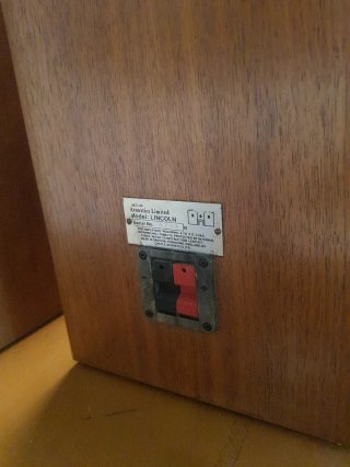 Altavoces Hi-Fi Castle Lincoln Vintage británicos
