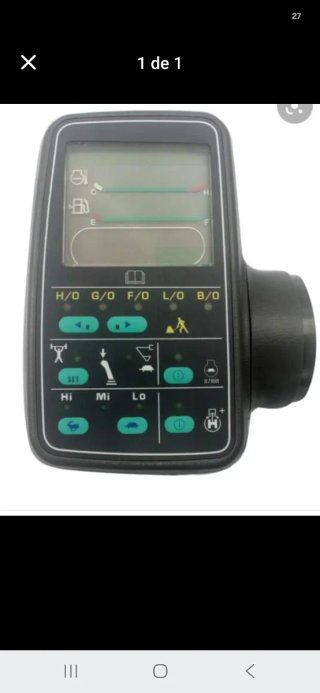 Monitor Komatsu