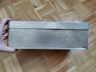 Caja Metálica Vintage  Compresas Tocologicas