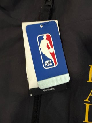 Cortavientos Nike Lakers NBA Negro/Morado