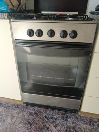 Cocina de gas con horno