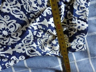 Blusa Pedro del Hierro azul y blanco