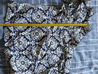 Blusa Pedro del Hierro azul y blanco