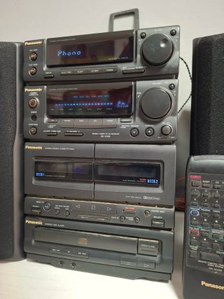 Minicadena Vintage Panasonic SA-CH55