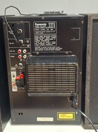 Minicadena Vintage Panasonic SA-CH55