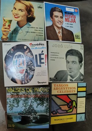 Lote Vinilos Antiguos Varios Artistas