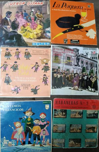Lote Vinilos Antiguos Varios Artistas
