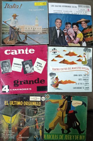 Lote Vinilos Antiguos Varios Artistas