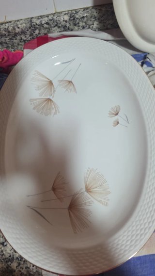 Vajilla vintage Pontesa MA8 Ginkgo 12 pzs