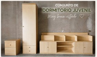 Conjunto Muebles para 2 habitaciones