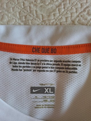 Camiseta Valencia Nike Talla XL