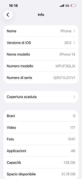 iPhone 14 Nero