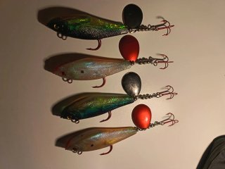 Lote 4 Señuelos Storm Vintage Exclusivos !!!!