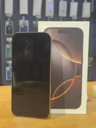 IPHONE 16 PRO 128GB DESERT 90% BAT - 445 CICLOS