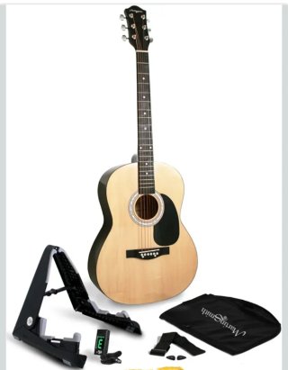 Kit Guitarra Acústica + Accesorios