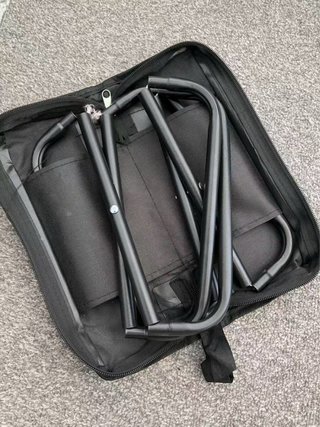 Taburete plegable camping con funda