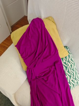 Vestido fiesta morado talla XS