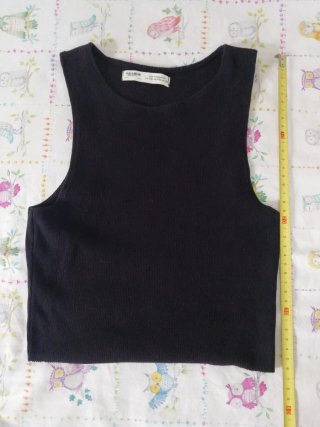 Camiseta Top elástico Pull&Bear Talla XS