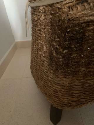 4 Sillas Fibra Natural Hoja Plátano