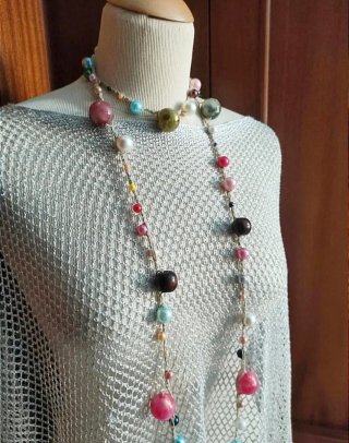 Vestido de red.