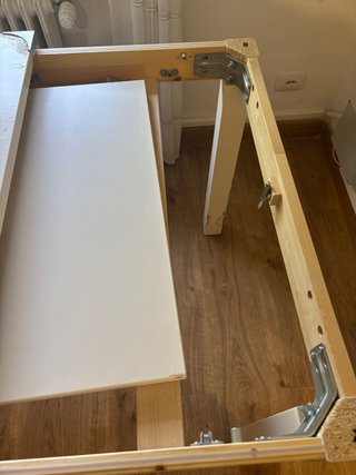 Mesa comedor extensible blanca