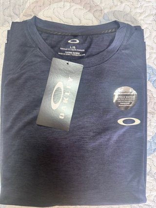 Camiseta Oakley manga larga azul marino Talla L