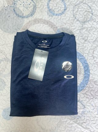 Camiseta Oakley manga larga azul marino Talla L