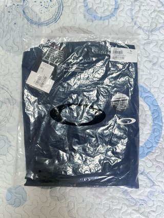 Camiseta Oakley manga larga azul marino Talla L
